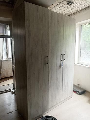 шкаф для одежды четырехстворчатый: Шифоньер, шкаф для одежды, Прямой, ЛДСП — 1