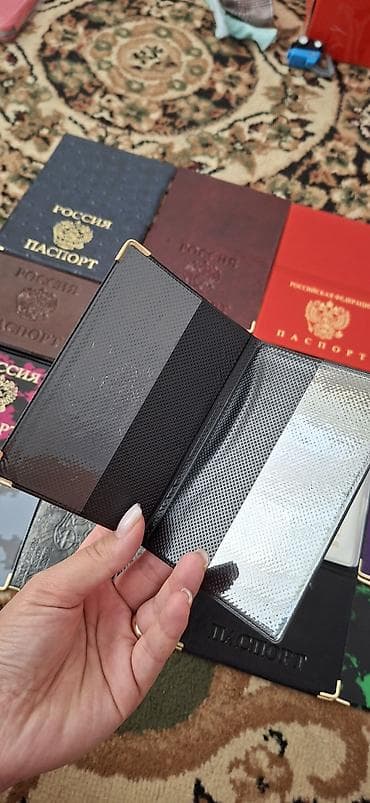 Личные вещи: Портмоне, Экокожа, Унисекс, Новый — 4