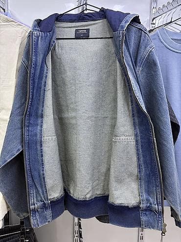 VINTAGE WASHED DENIM HOOD ZIP-UP😍 Тот самый зип-худи, который станет — 4