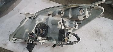 Передняя правая фара Toyota 2003 г., Б/у, Оригинал, Япония — 4