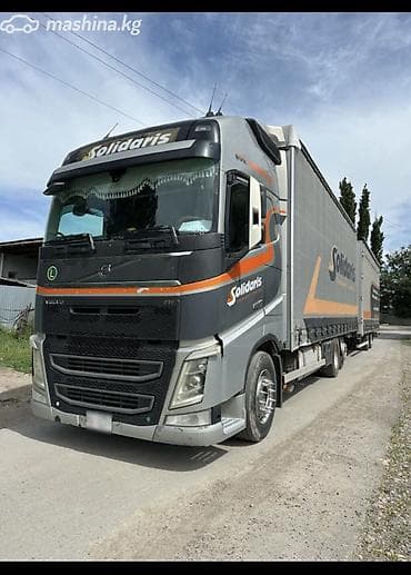 Транспорт: Тягач, Volvo, 2014 г., Тентованный — 2