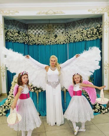 мэджик клип машинка цена: Детское платье, цвет - Белый, Б/у — 2