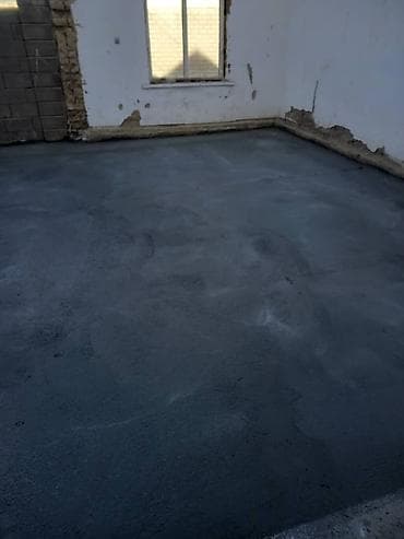 Курулуш жумуштарын кылабыз фотодогу жумуштарын. - Заливка полов в