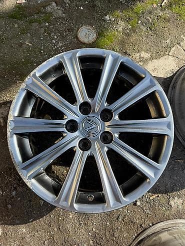 lexs: Литые Диски R 17 Lexus, Комплект, отверстий - 5, Б/у — 4