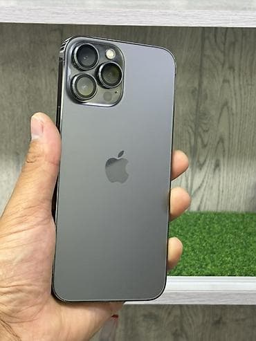 apple iphone 5: IPhone 13 Pro Max, Б/у, 128 ГБ, Space Gray, Коробка, В рассрочку, 100 % — 1