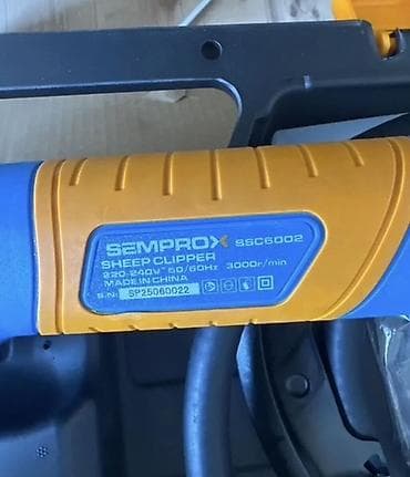 машинка барана: Электрическая машинка для стрижки овец SEMPROX SSC6002 — 4