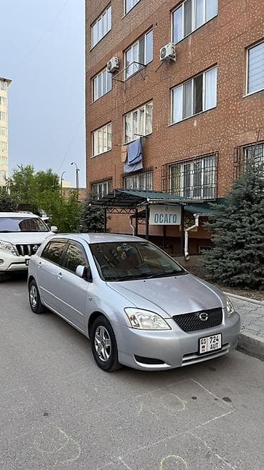 tesla 3: Toyota Allex: 2003 г., 1.5 л, Автомат, Бензин, Хэтчбэк — 2