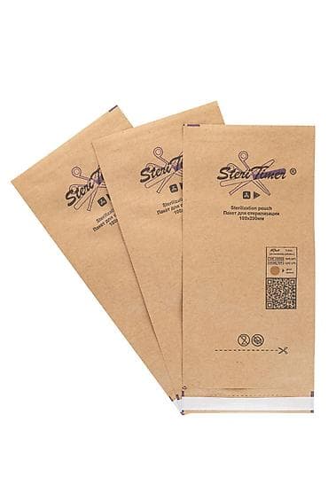 SteriTimer 100×200 — крафт пакеты для стерилизации Собственное