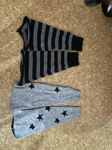 Тёплые высокие носки из мягкой пряжи. - В комплекте — два варианта