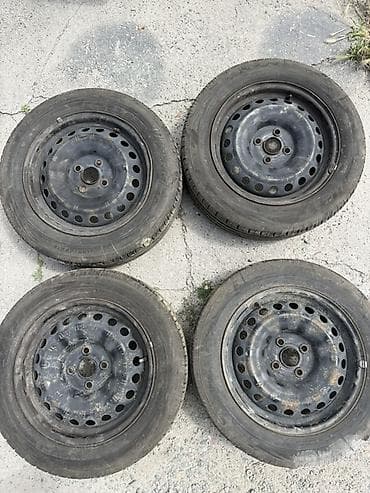 Колеса в сборе 185 / 65 / R 15, Лето, Комплект, Железные, отверстий - 5