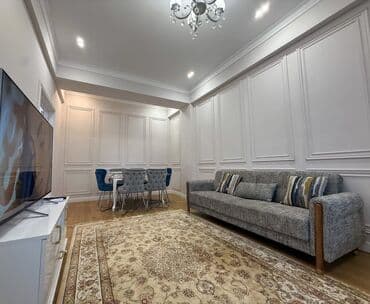 асанбай микрорайон: 1 бөлмө, Душ кабинасы, Жаздык, жууркан-төшөк каптары, Кондиционер — 5