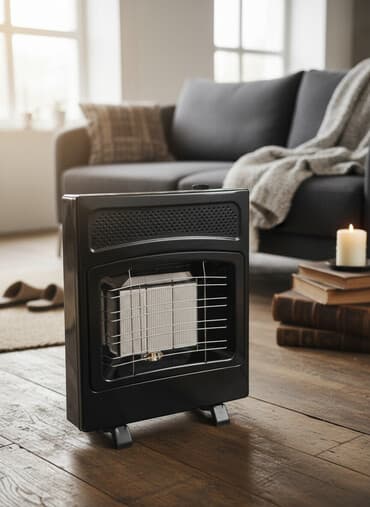 Газовый инфракрасный обогреватель (напольный) - Тип: газовый