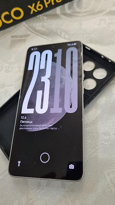 Poco X6 Pro 5G, Б/у, 512 ГБ, цвет - Серый, 1 SIM, 2 SIM