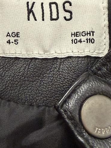 marvel legends: Детская кожаная курточка размер на 4-5 лет 110см — 3