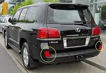 lx: Катафотки на задний бампер Lexus LX 570 По всем вопросам писать в — 5