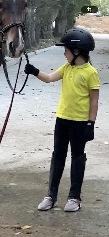 защита ног: Сумка, шлем, краги, бриджи для конного спорта Вся экипировка на 8-9 — 3