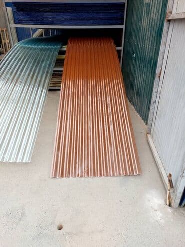 Шифер, Пластиковый прозрачный, Мелковолновой, Новый