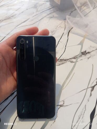 Redmi, Redmi Note 8T, Б/у, 64 ГБ, цвет - Черный, 2 SIM