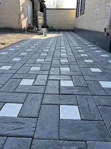 бетон тепкич: Производство брусчатки в Бишкеке. Цена брусчатки за м². брусчатка — 2