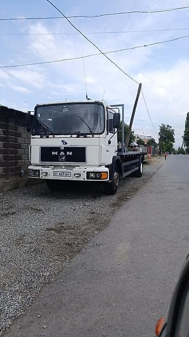 грузовой эвакуатор: Эвакуатор, MAN, Прямая — 2