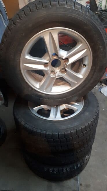 Шины: Колеса в сборе 205 / 65 / R 15, Зима, Б/у, Комплект, Легковые, Литые, отверстий - 5 — 2