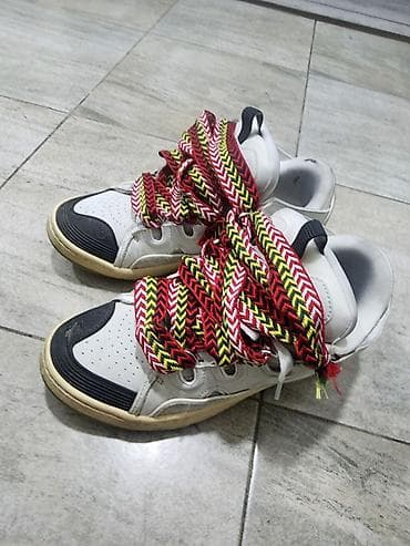 токио красовки: Кроссовки высокие, мужские, размер EU 42. Бело‑серый верх с фактурными — 2