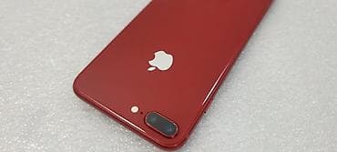 IPhone 8 Plus, Б/у, 64 ГБ, Красный, 100 %