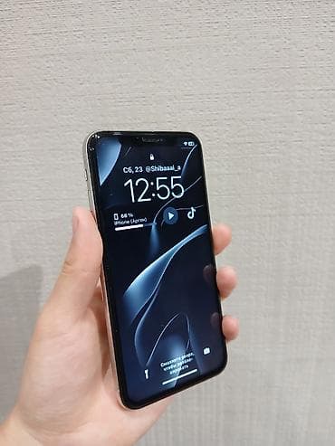 ксерокопия бу: IPhone X, Б/у, 64 ГБ, Серебристый, 68 % — 5