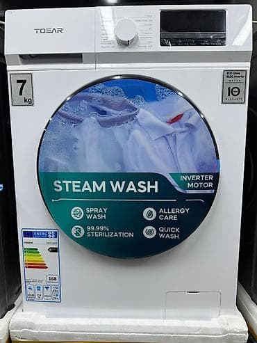 formula 1: Стиральная машина TOBAR с паровой стиркой и инверторным двигателем — 1