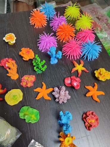 аквариумная рыбка: Декорации для аквариумов. звёзды, кораллы, медузы и другие. Хорошо — 2