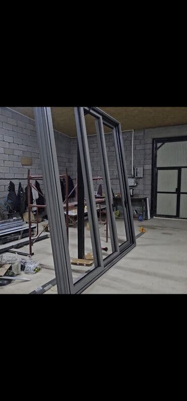 декор фасада дома: Алюминиевое окно на заказ, Тип окна: Панорамные, Декоративные особенности: Другие особенности, Бесплатная установка, Без рассрочки — 3