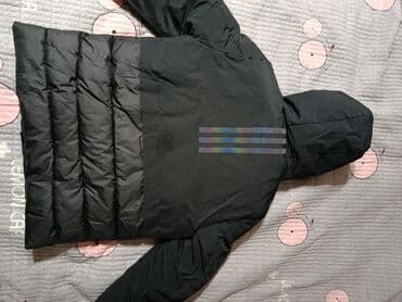 утепленное пальто: Длинная спортивная куртки почти новый ни разу стирались размер — 9