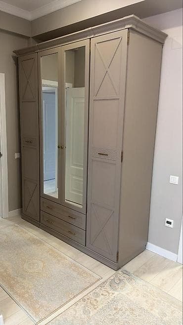 Шифоньер, шкаф для одежды, Новый, Прямой, МДФ