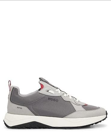кета мужские: Мужские кроссовки, 40, Hugo Boss, Новый, цвет - Серый, Самовывоз, Платная доставка — 2