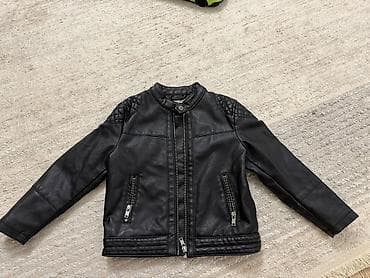 marvel legends: Детская кожаная курточка размер на 4-5 лет 110см — 2