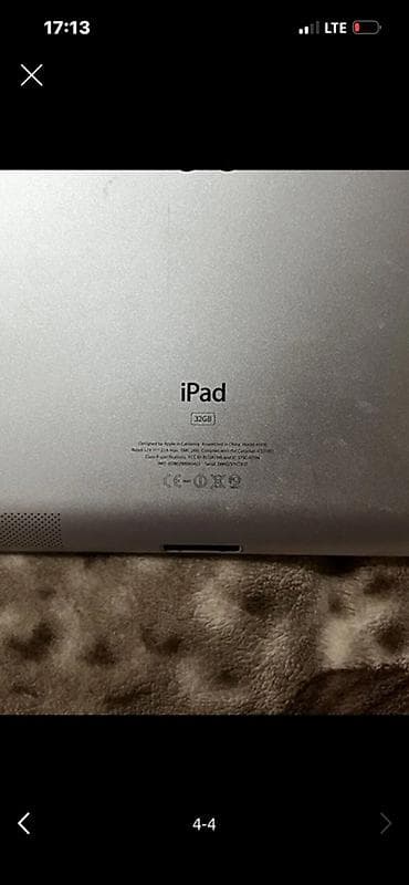 Планшеты: Apple iPad 32GB (модель A1396) - Экран (мульти‑тач), чёрная — 4