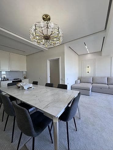 гостиница джал: 3 бөлмө, 80 м², Элитка, 4 кабат, Дизайнердик ремонт — 3