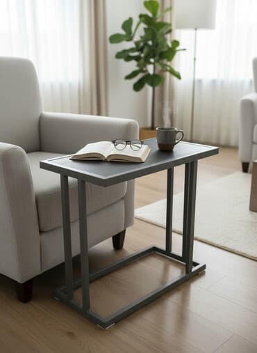 купить тумбу под телевизор: Журнальный/приставной столик в современном стиле - Материал — 1