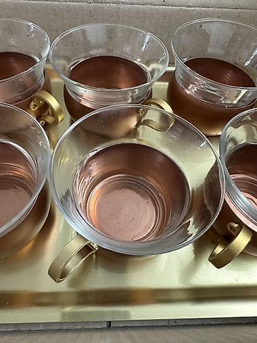 медная турка: Коллекционный чайный набор производства Германия (50-60-гг.) — 6