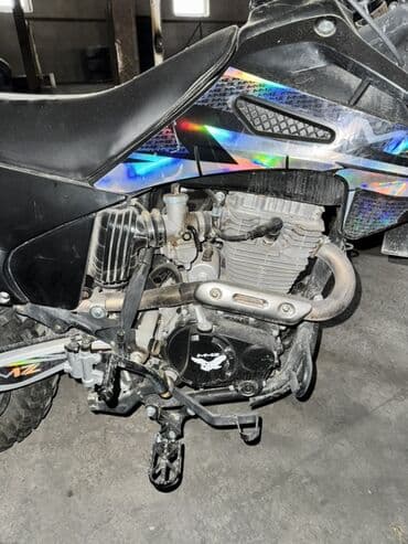 купить двигатель на китайский мотоцикл: Эндуро/питбайк MMZ (декали MMZ на пластиковых панелях) - Тип: легкий — 3