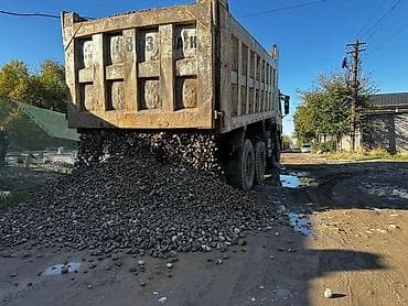 Щебень (галька) Щебень для улиц Щебень для автостоянок Щебень для