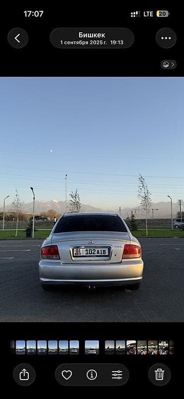 orange sonata: Hyundai Sonata: 2004 г., Автомат, Бензин, Седан — 3