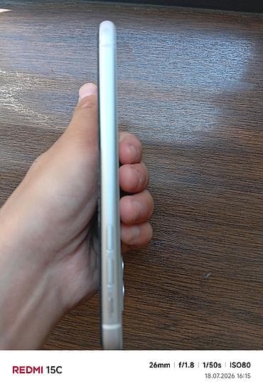 IPhone 11, Колдонулган, 128 ГБ, White Titanium, Каптама, 94 % — 3