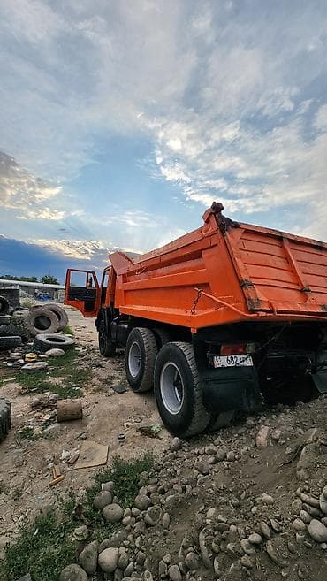 камазы взлом: КамАЗ самосвал, оранжевый, колесная формула 6×4. Металлический кузов с — 5
