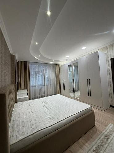 sky: 2 комнаты, 85 м², Джал мкр (в т.ч. Верхний, Нижний, Средний) Элитка, 10 этаж, Дизайнерский ремонт — 4