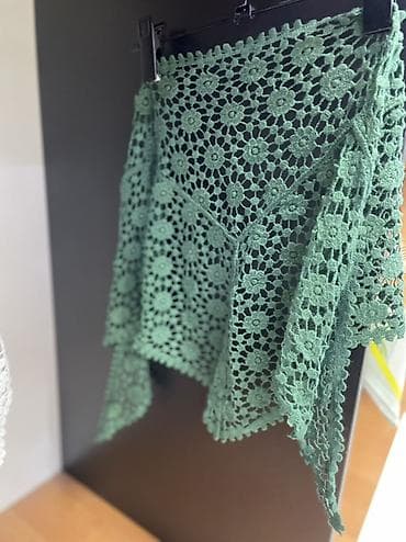 шарф платок: Платок, Косынка, Вязаная модель — 10