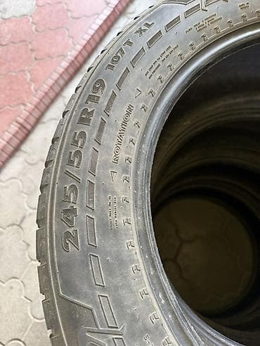 шипы для шины: Комплект зимних шипованных шин (4 шт.) - Размер: 245/55 R19 - Индекс — 4