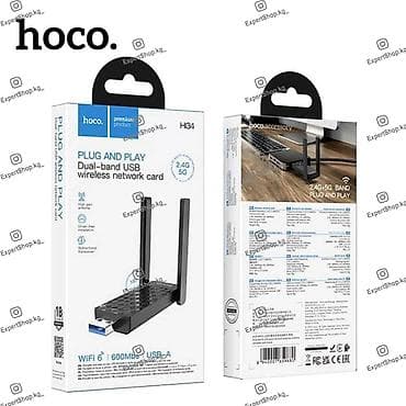 e96a hoco: Двухдиапазонный адаптер Wi-Fi HOCO HI34 — современная модель для — 9