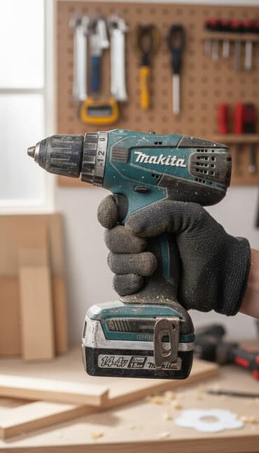 Генераторы: (ОРИГИНАЛ )Аккумуляторная дрель‑шуруповёрт Makita DF347D - Питание — 2