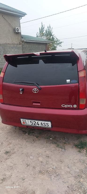 ош жапалак: Toyota Opa: 2001 г., 1.8 л, Автомат, Бензин, Универсал — 2